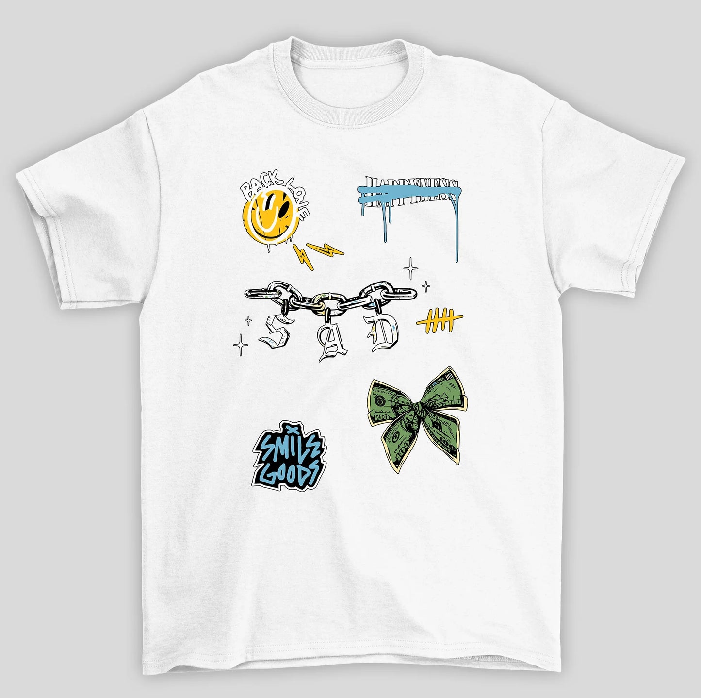 Camiseta Básica Unissex Smile Goods Carinha