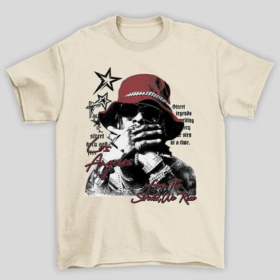 Camiseta Básica Unissex Los Angeles From The Streets