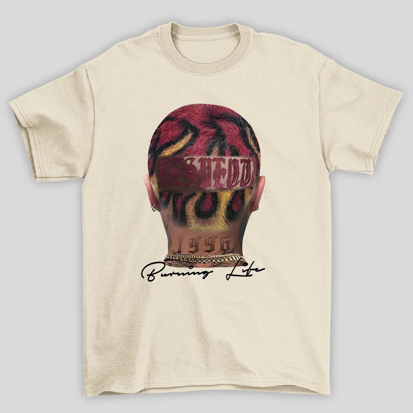 Camiseta Básica Unissex Burning Life