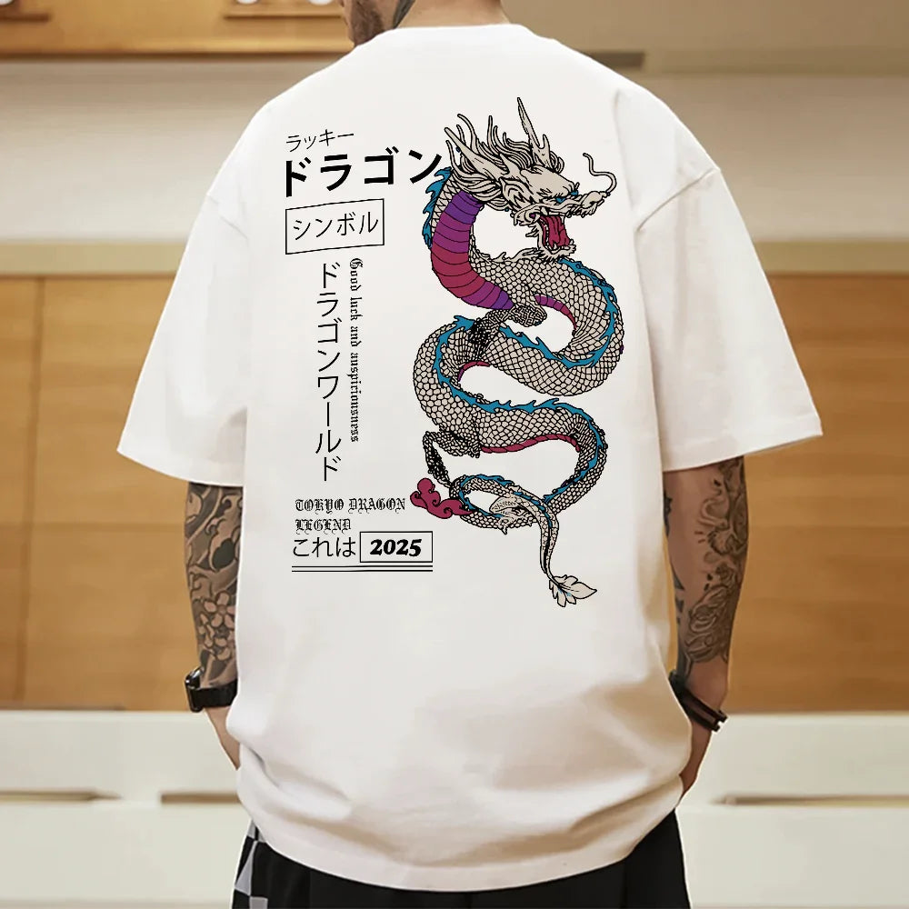 Camiseta Oversized Tokyo Dragon Legend