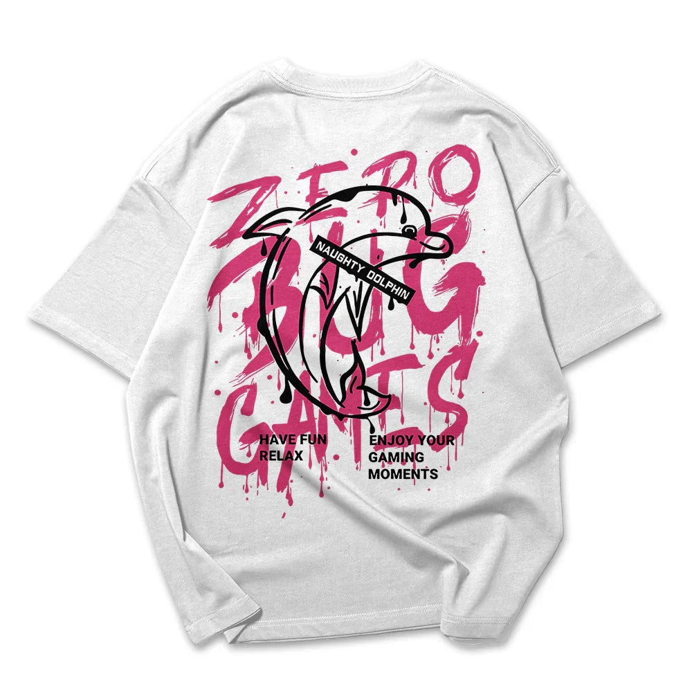 Camiseta Oversized Feminina Zero Bug Games