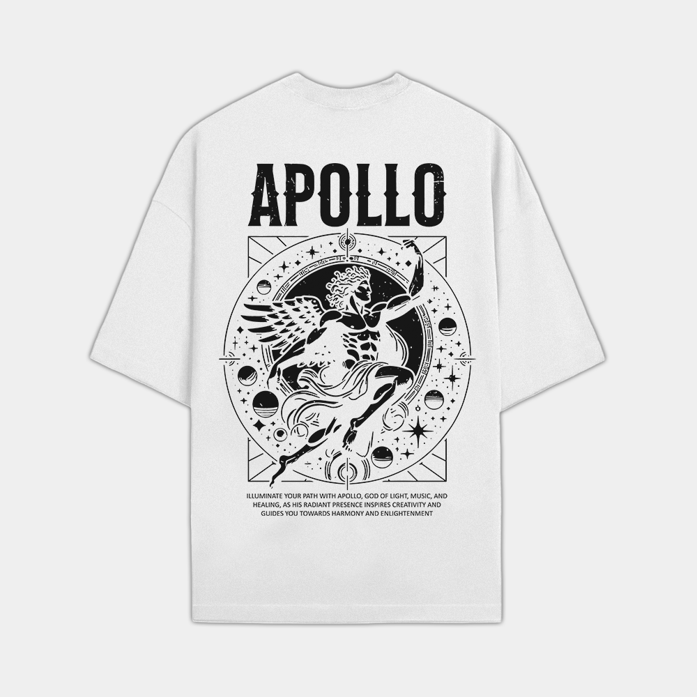Camiseta Oversized Apollo Grego Style