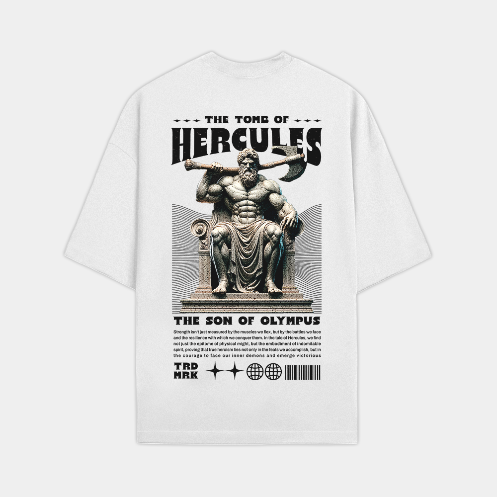 Camiseta Oversized Hercules Grego Style