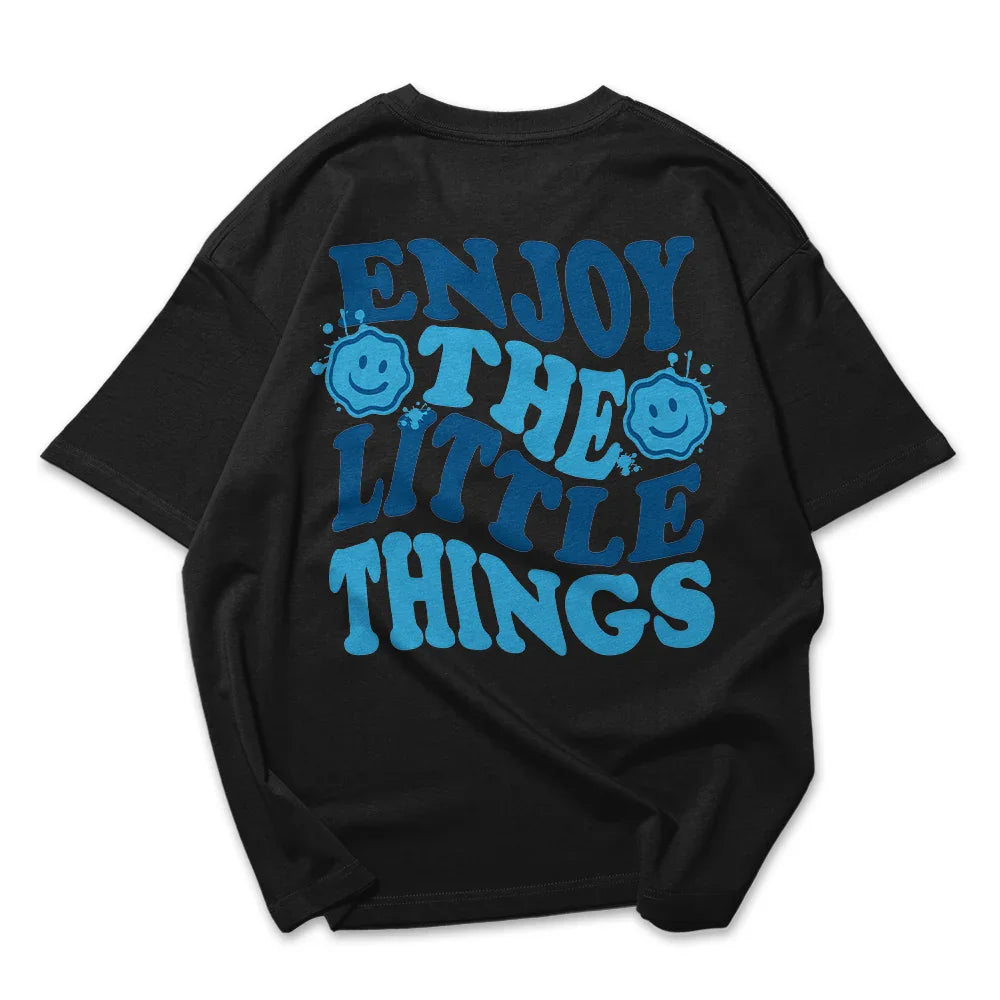 Camiseta Oversized Feminina Enjoy The Little Things