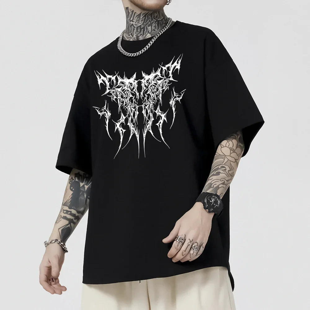 Camiseta Oversized Gothic Aesthetic
