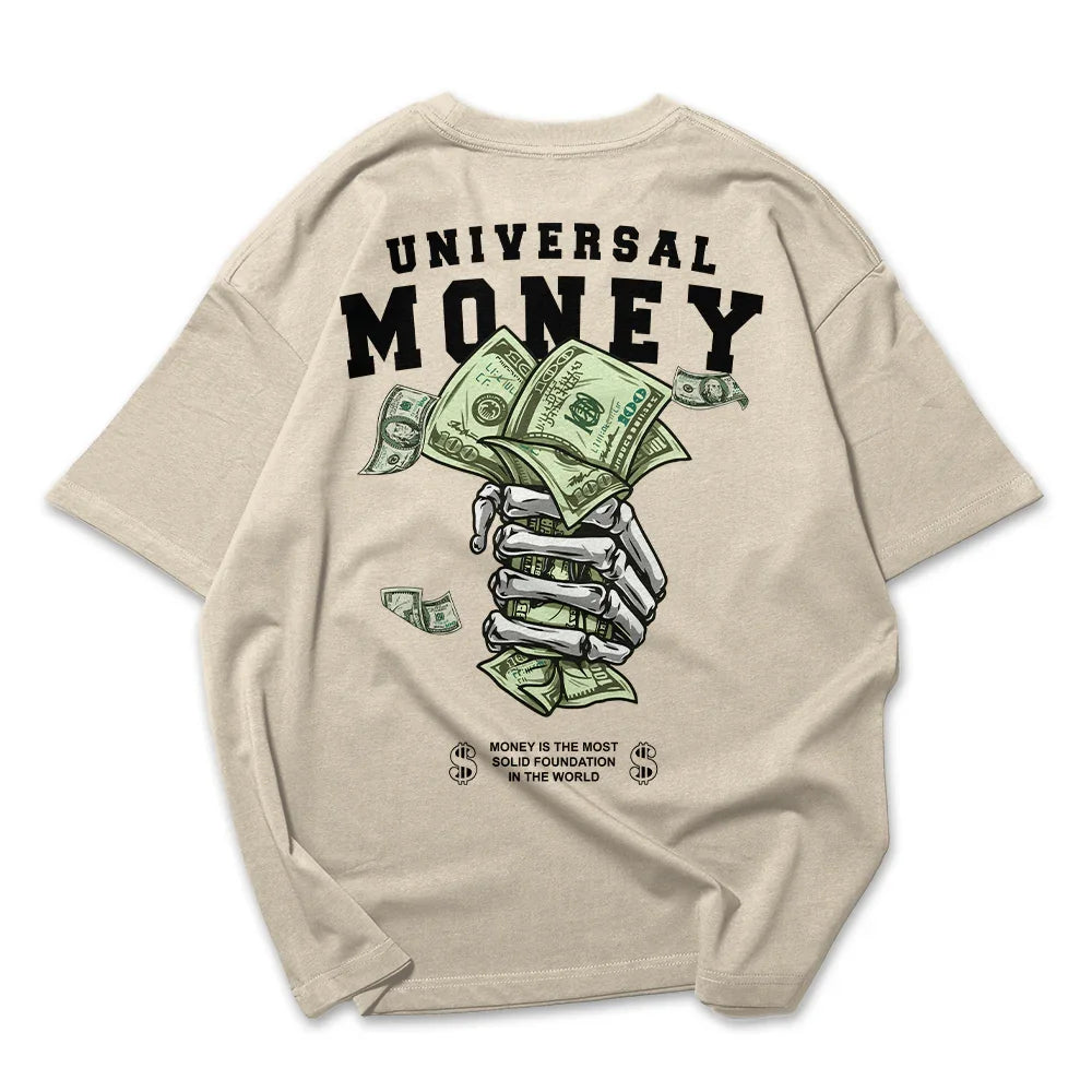 Camiseta Oversized Universal Money