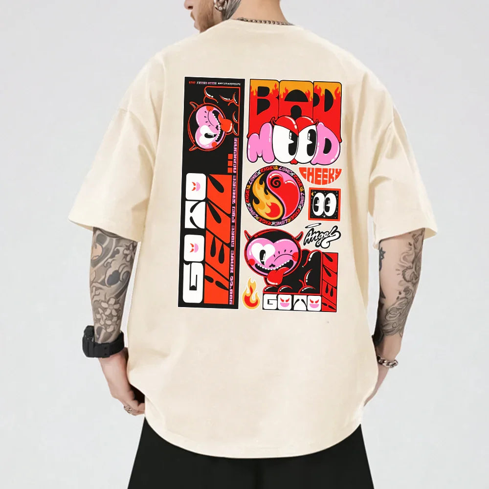 Camiseta Oversized Bad Mood