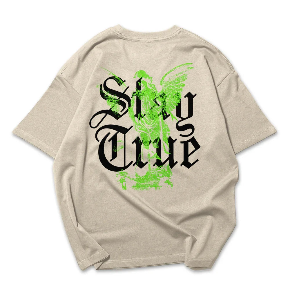 Camiseta Oversized Stay True