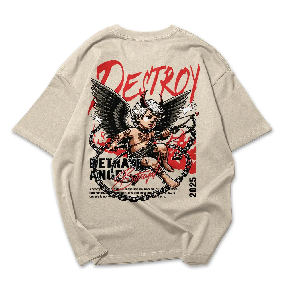 Camiseta Oversized Betrayed Angel