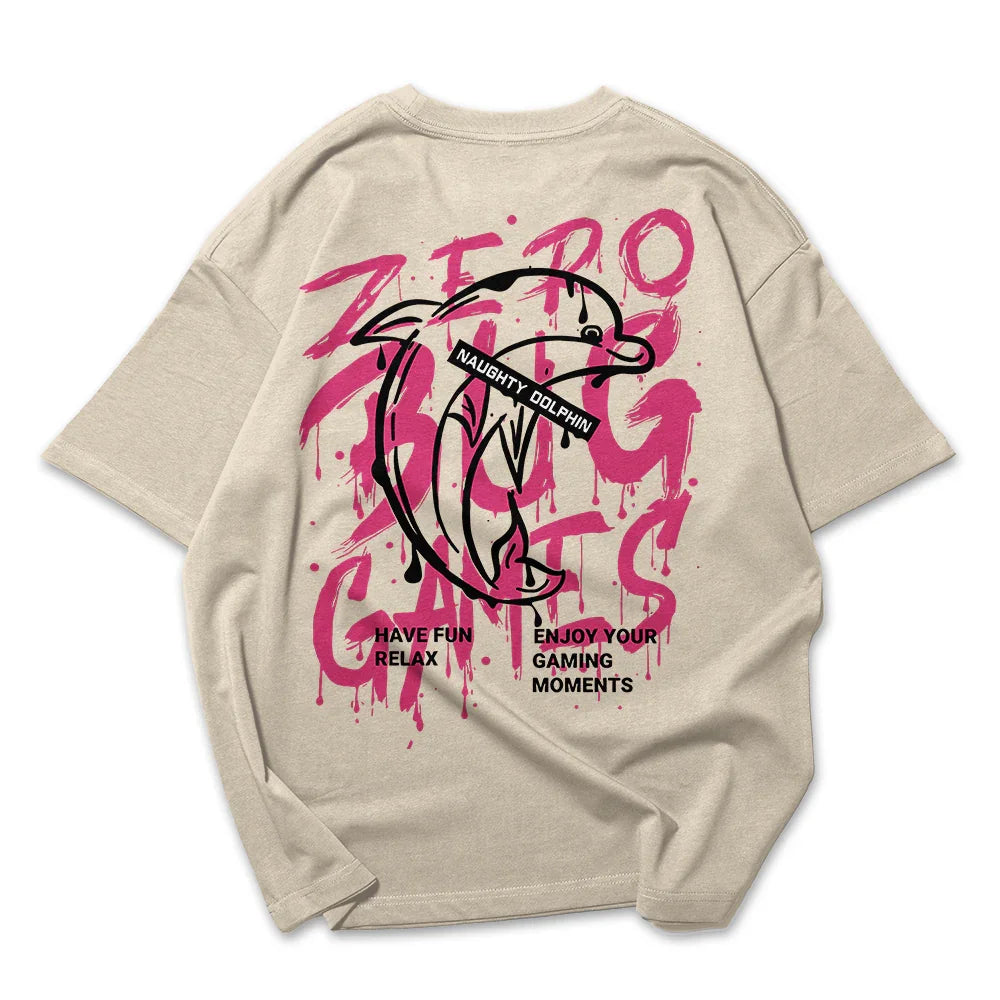Camiseta Oversized Feminina Zero Bug Games