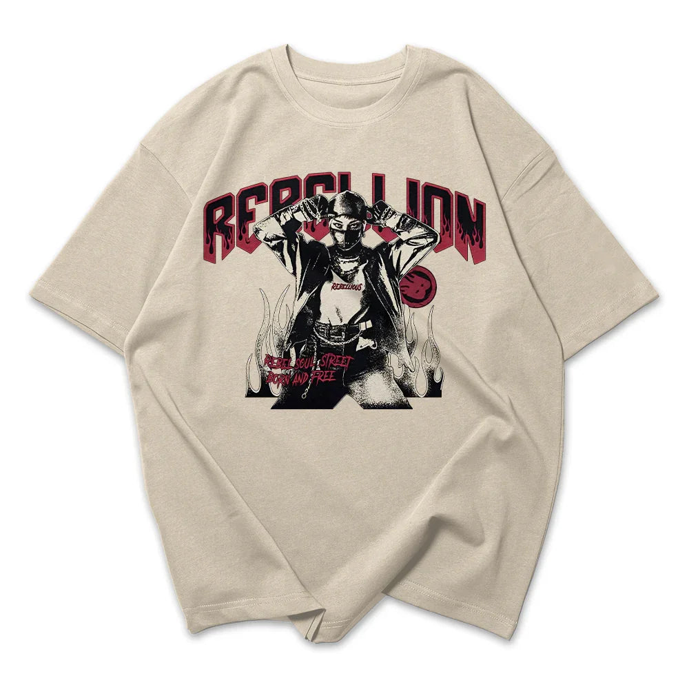 Camiseta Oversized Rebellion