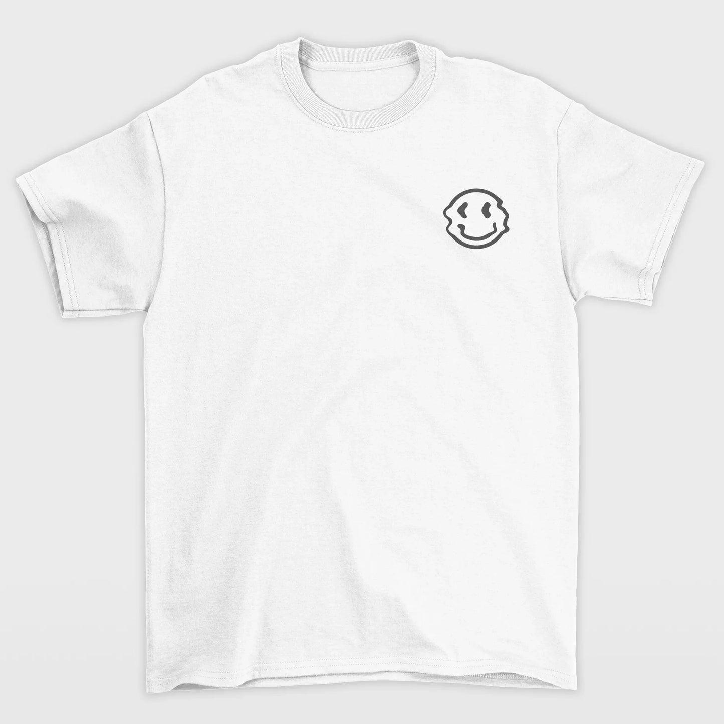 Camiseta Masculina Street Emoji Smile - branco