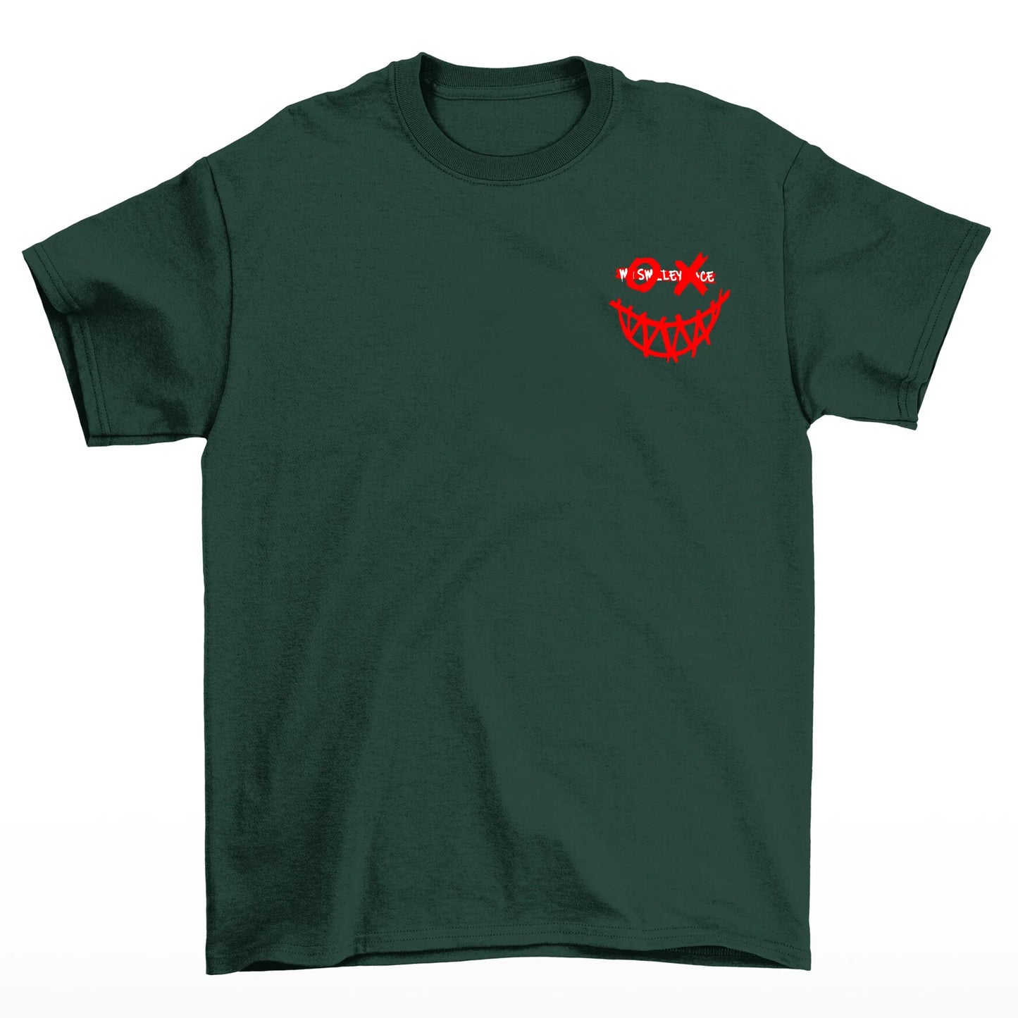 Camiseta Masculina Street Smile XO Smiling Face - verde