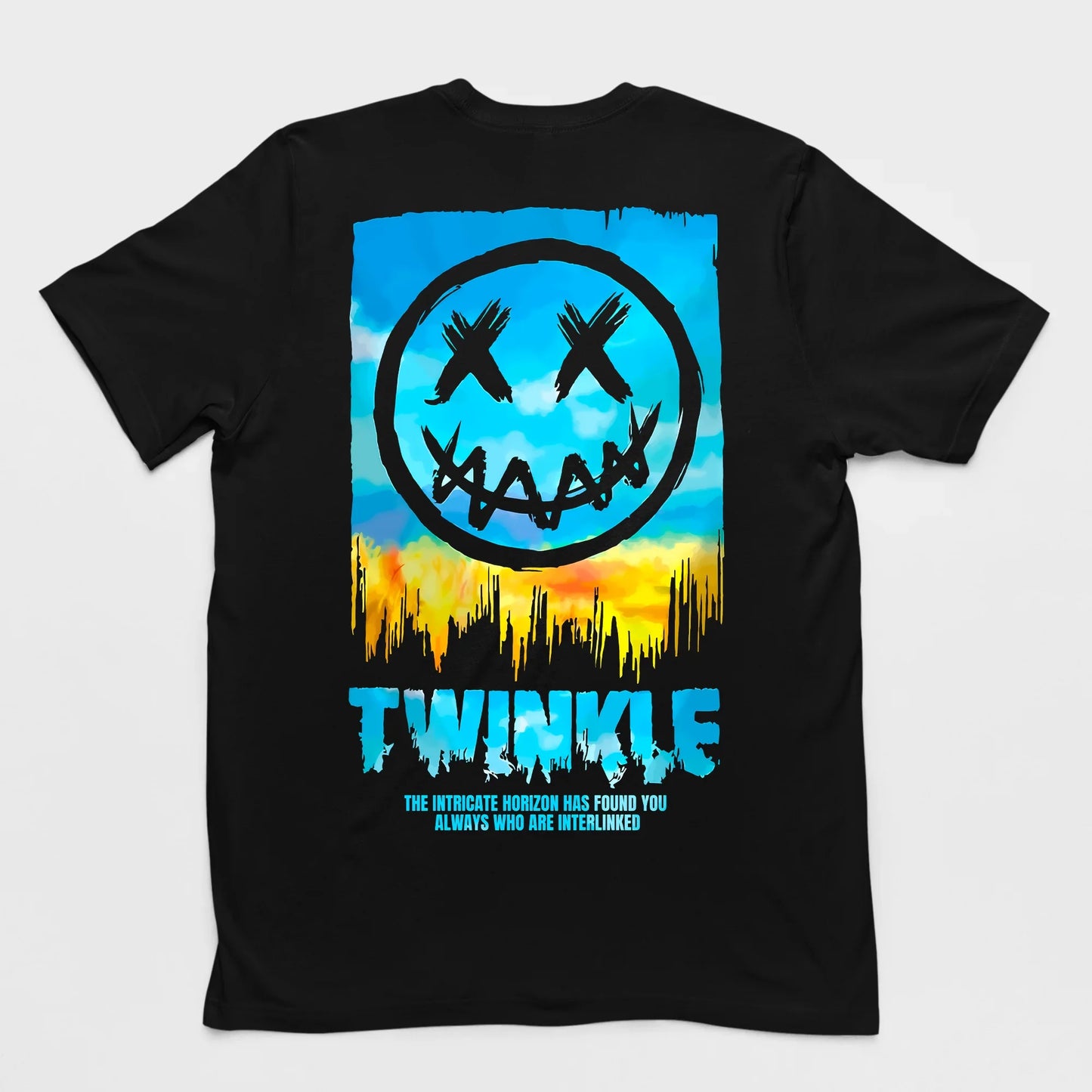 Camiseta Básica Twinkle Smile - preto