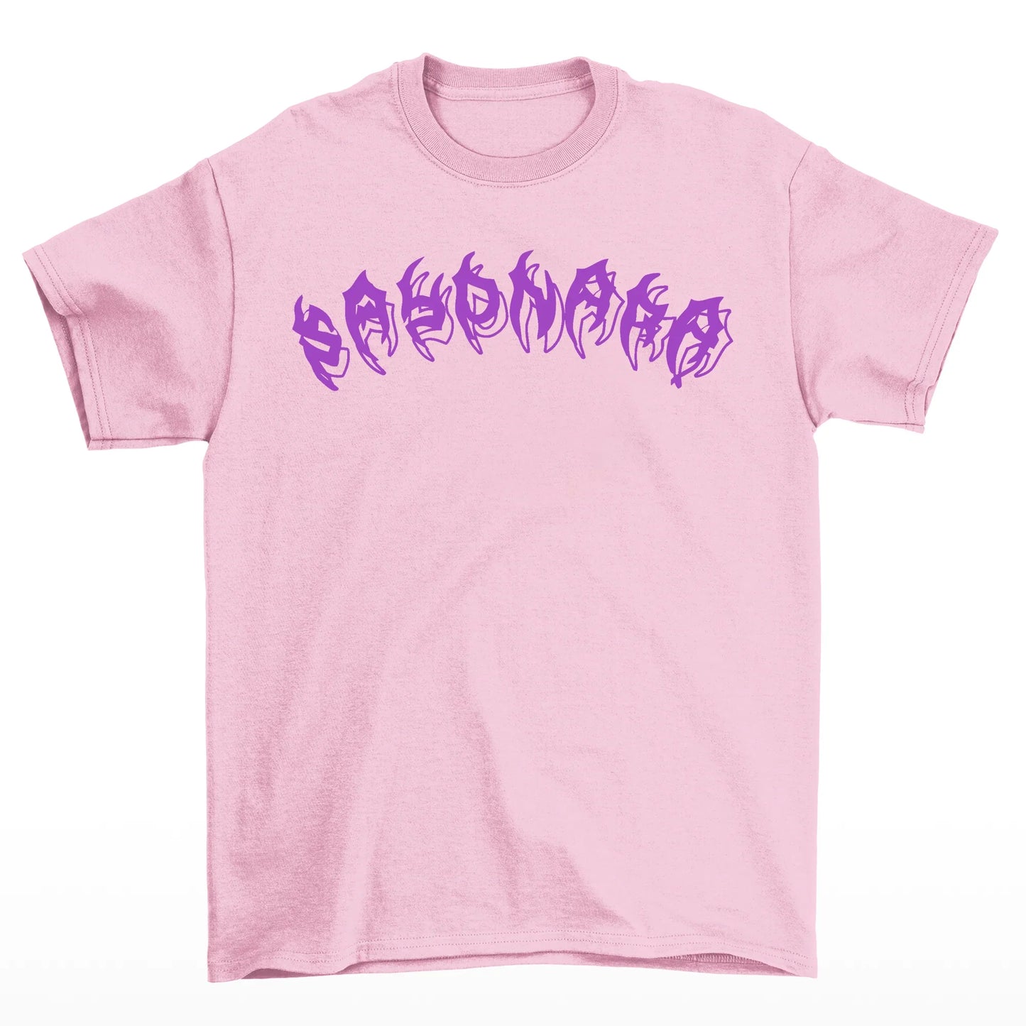Camiseta Básica Com Estampa Sayonara Urso - Rosa