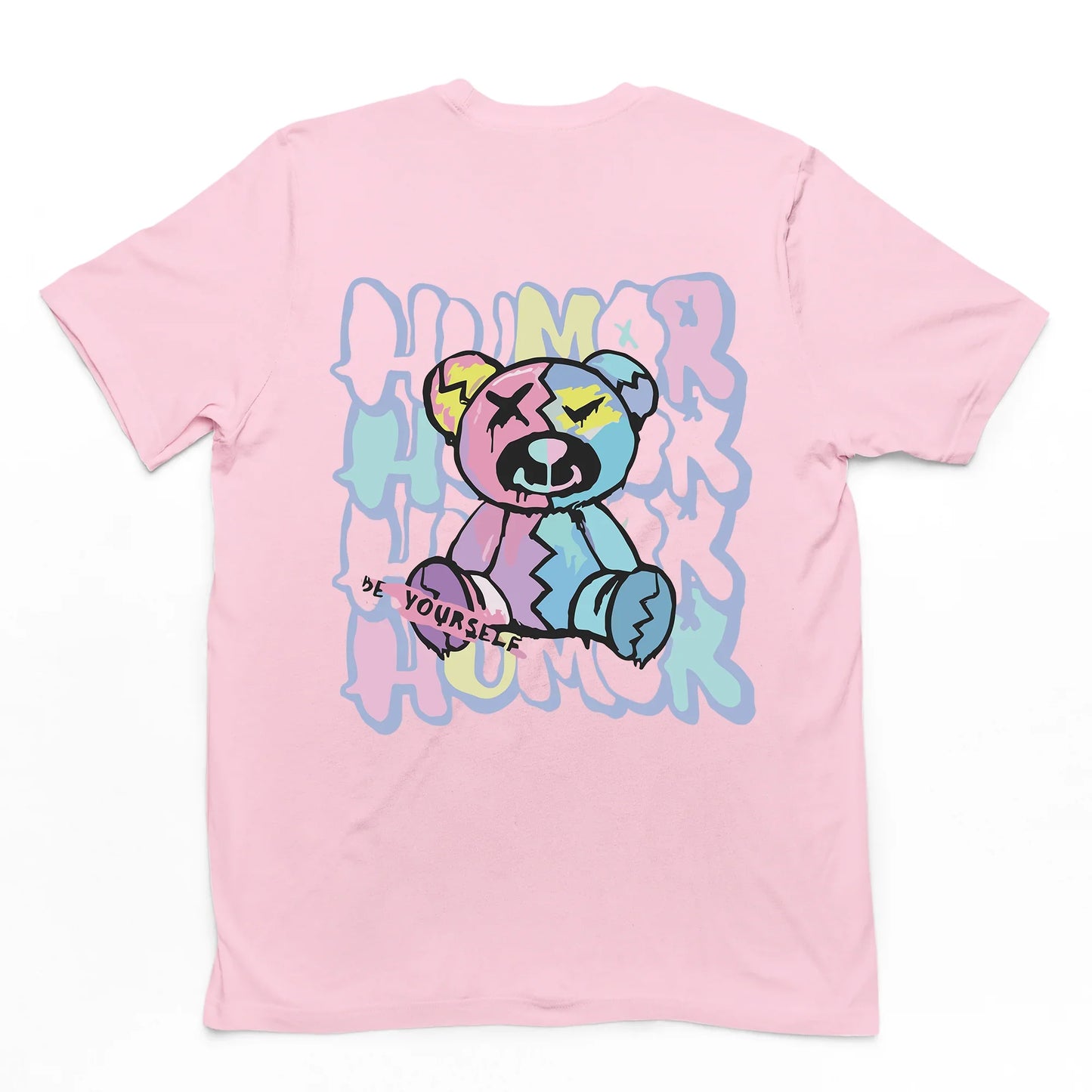 Camiseta Feminina Rosa Bebê Com Estampa Humor - Rosa Bebê