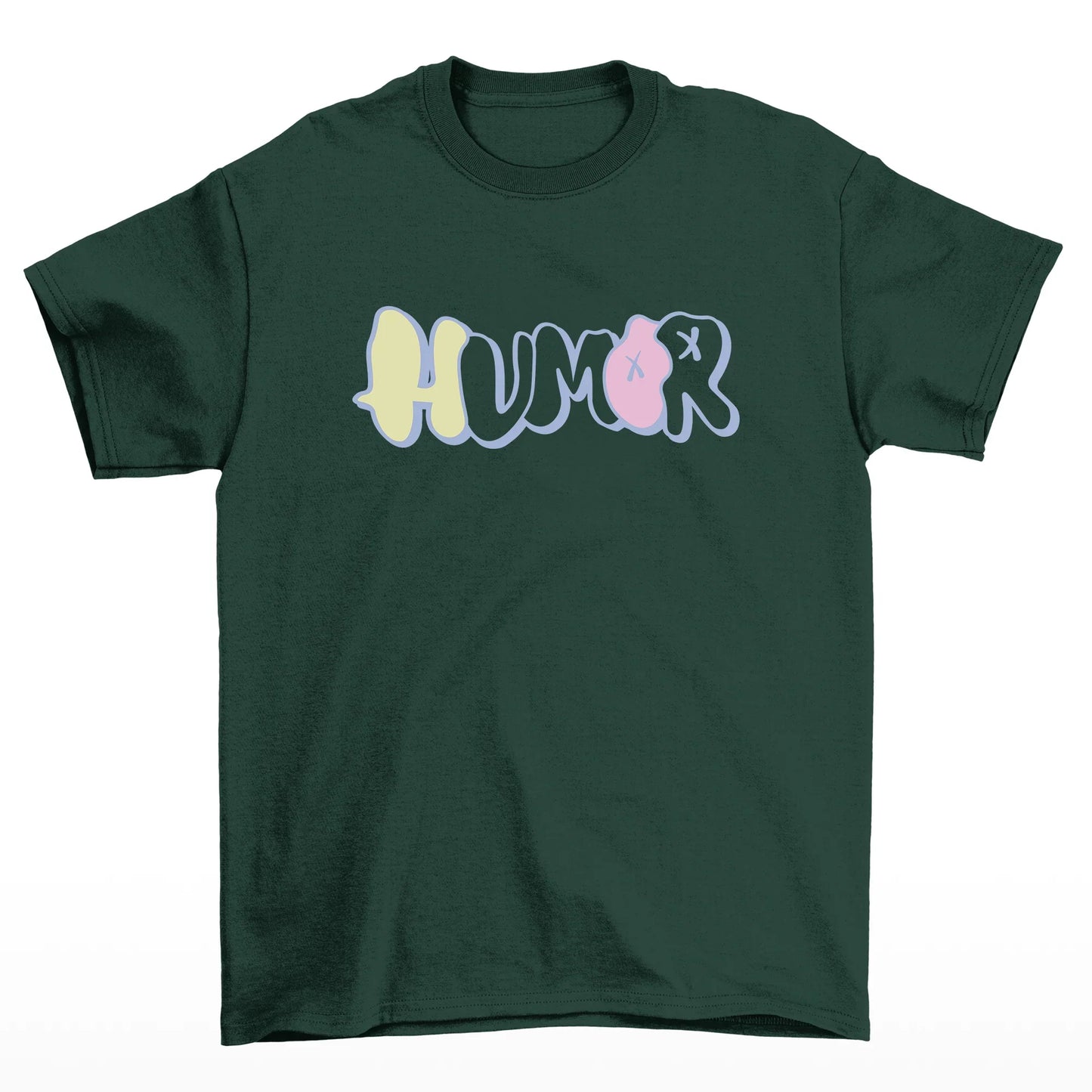 Camiseta Feminina verde Com Estampa Humor - Verde