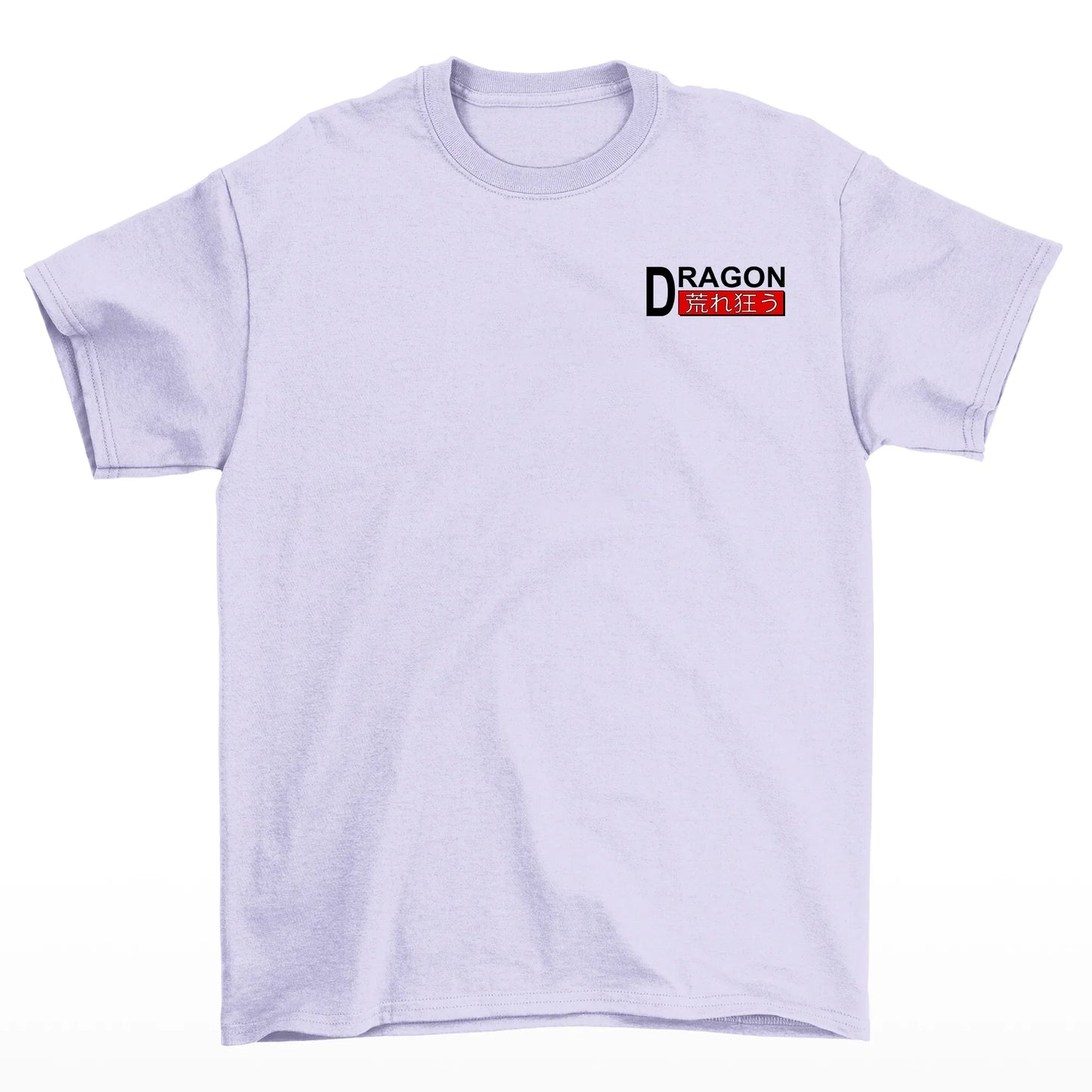 Camiseta Básica Unissex Dragon Lead The Trend Japão Frente - Lilás