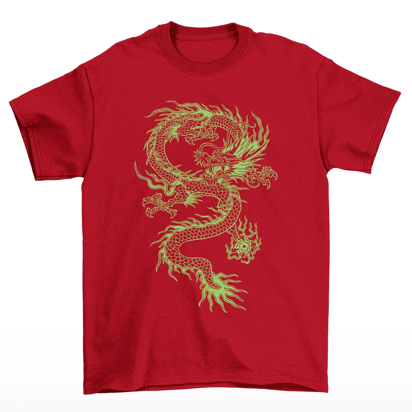 Camiseta Feminina Dragão Dragon Vermelho