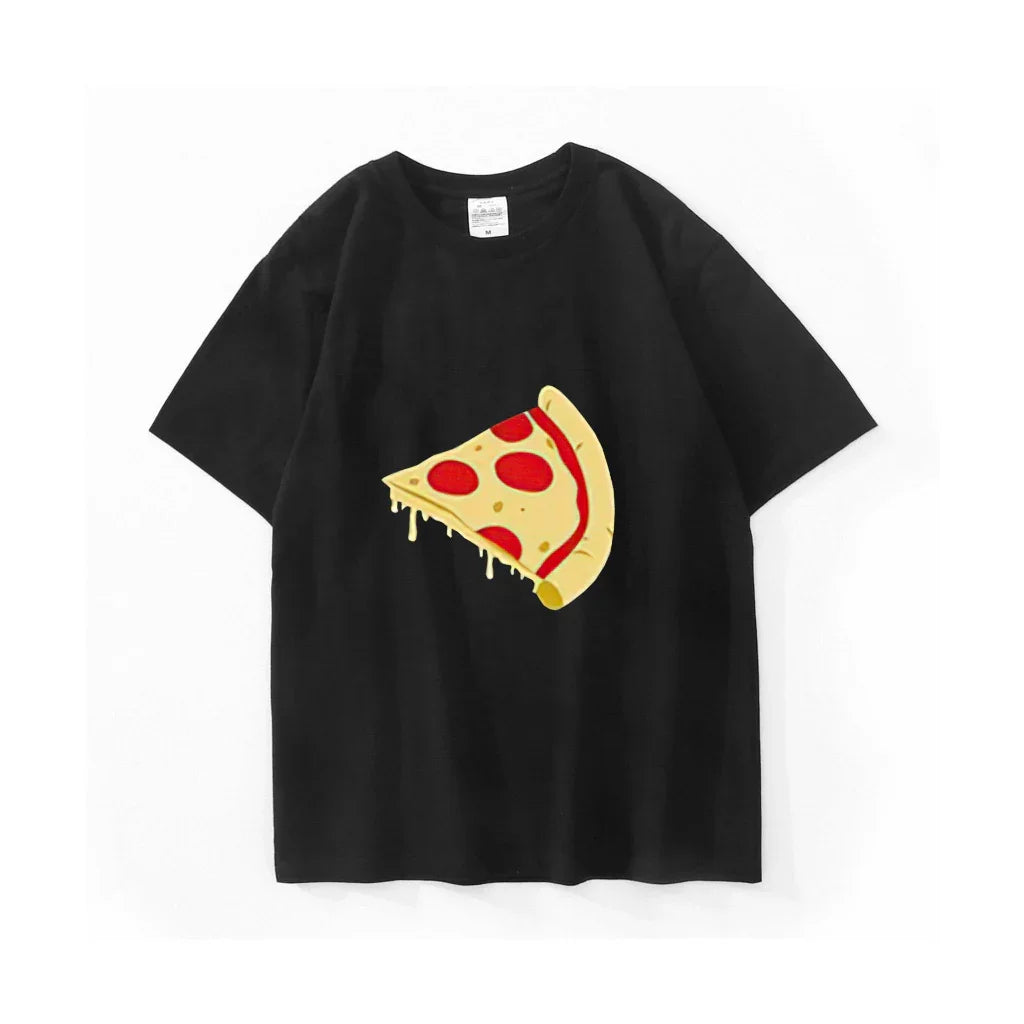 Camiseta Básica Unissex Pedaço De Pizza