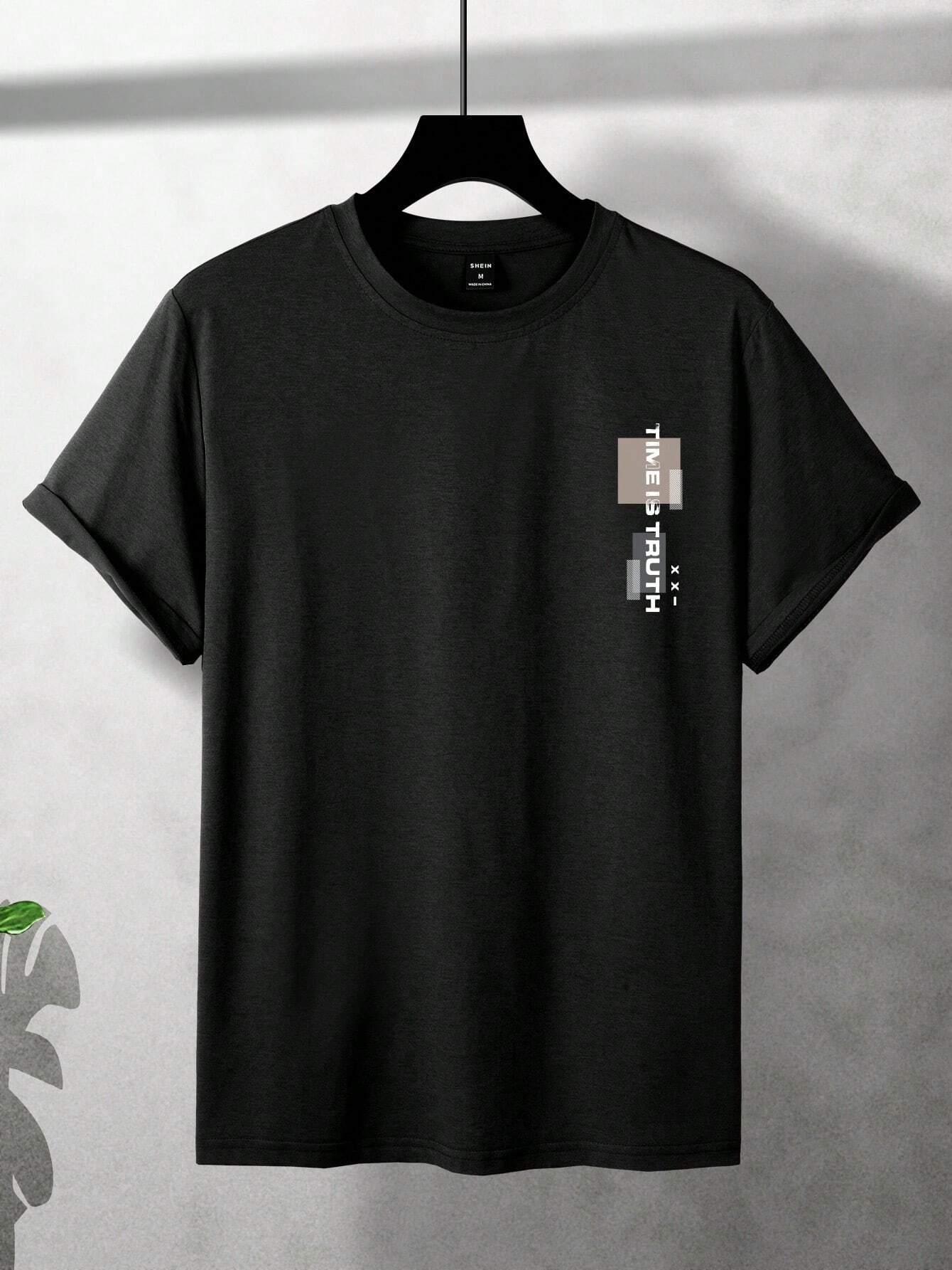 Camiseta Básica Unissex Com Estampa Tempo É Real