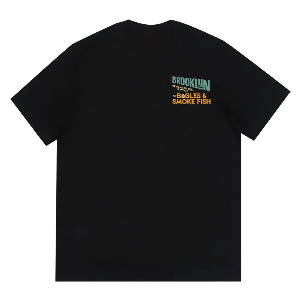 Camiseta Básica Unissex Com Estampa Cidade De Brooklyn