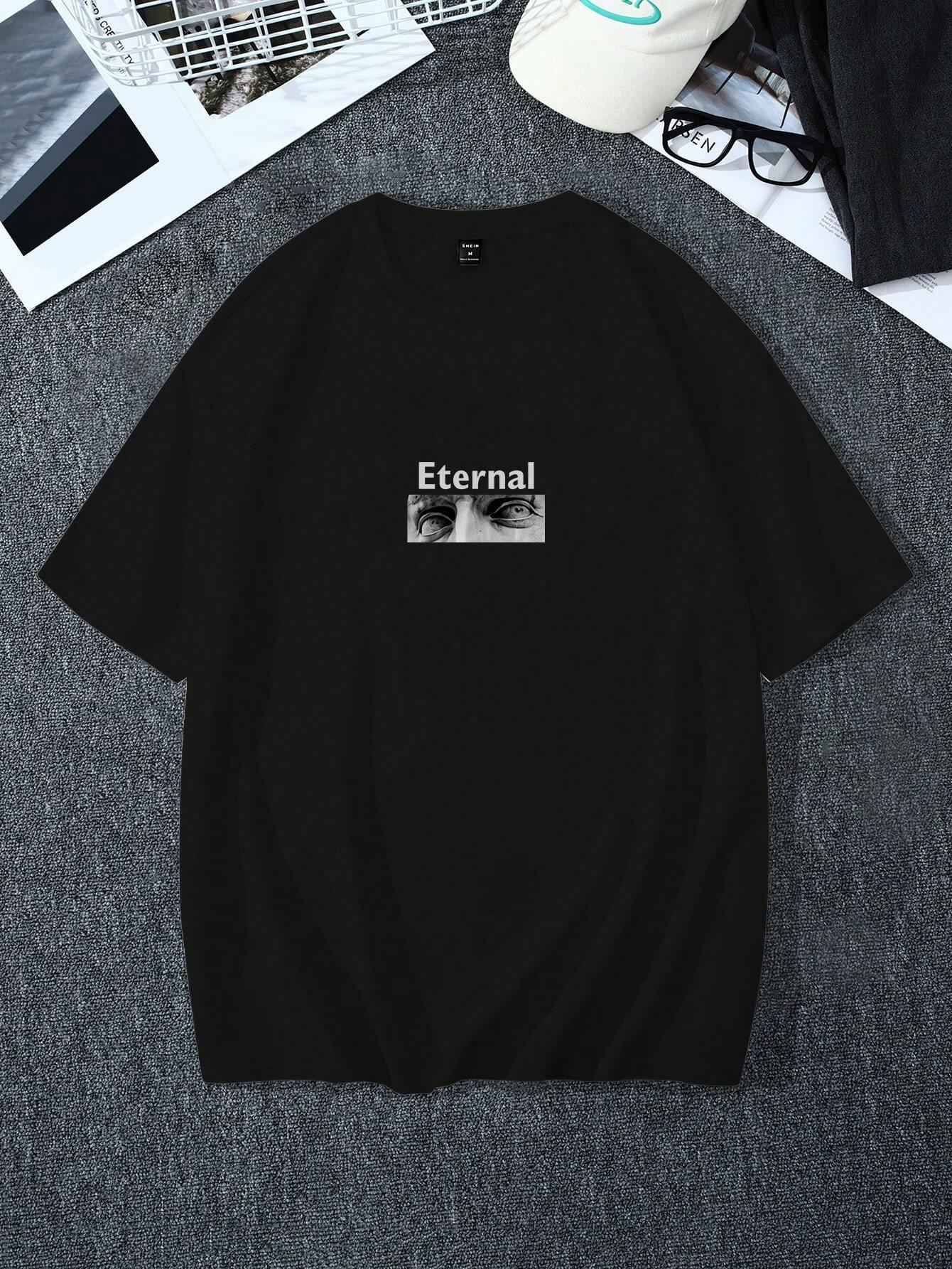 Camiseta Básica Unissex Eternal 1997 Eyes Frente - Preto