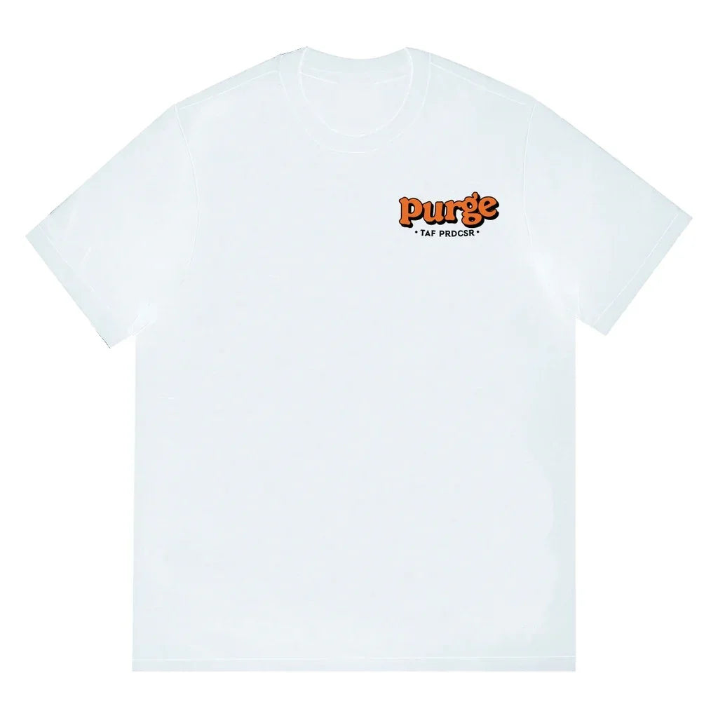 Camiseta Básica Unissex Com Estampa Purge