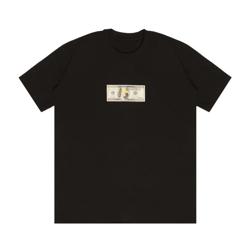 Camiseta Básica Unissex Com Estampa Um Dollar