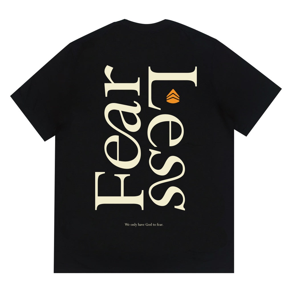 Camiseta Basica Unissex Fear Less God To Fear T SETE CUSTOM INDUSTRIA COMERCIO E CONFECCOES DO VESTUARIO LTDA