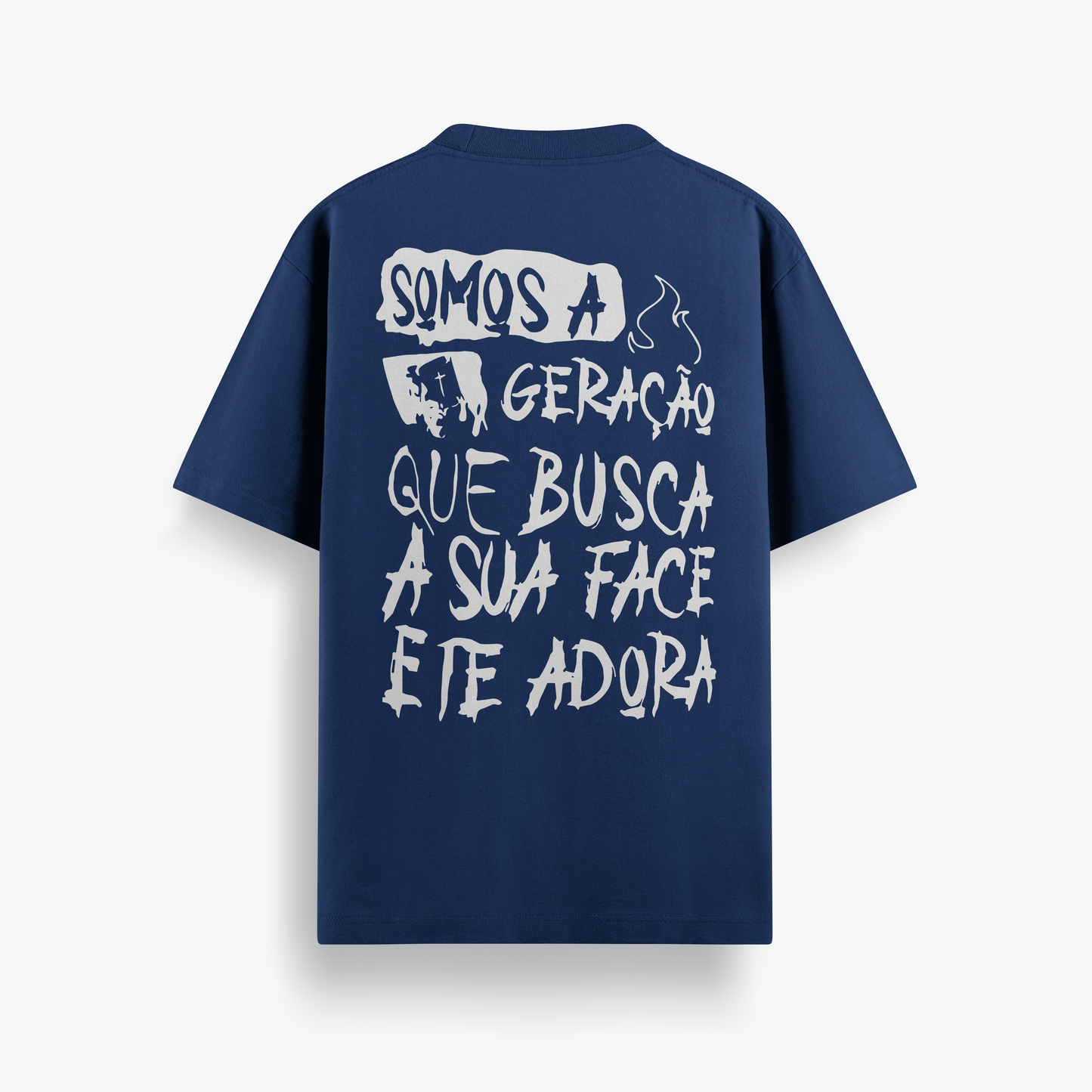 Camiseta Básica Unissex Geração que busca sua face
