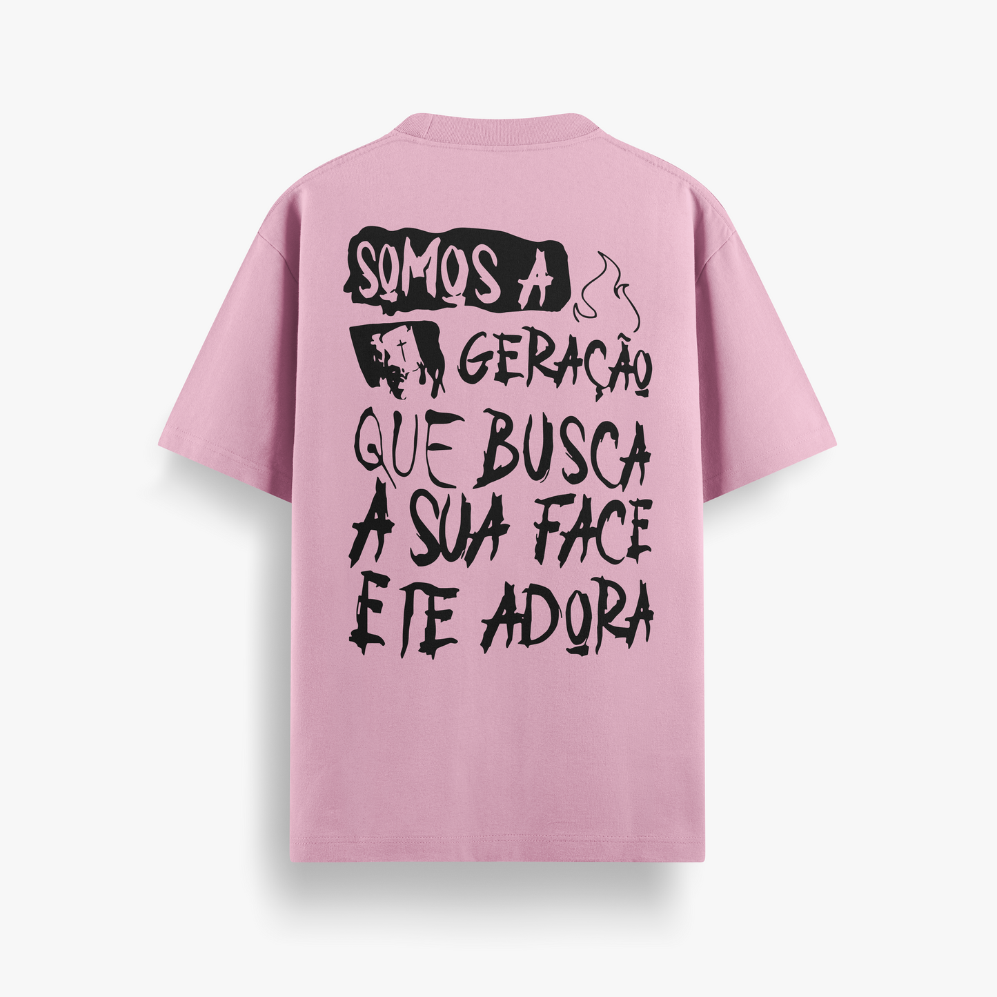 Camiseta Básica Unissex Geração que busca sua face