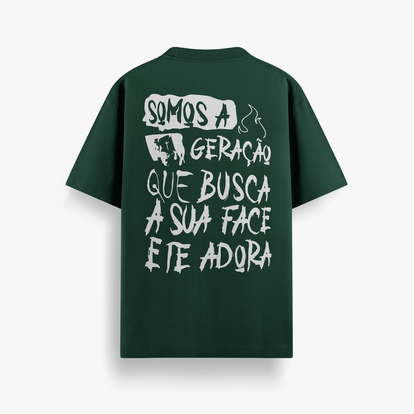 Camiseta Básica Unissex Geração que busca sua face
