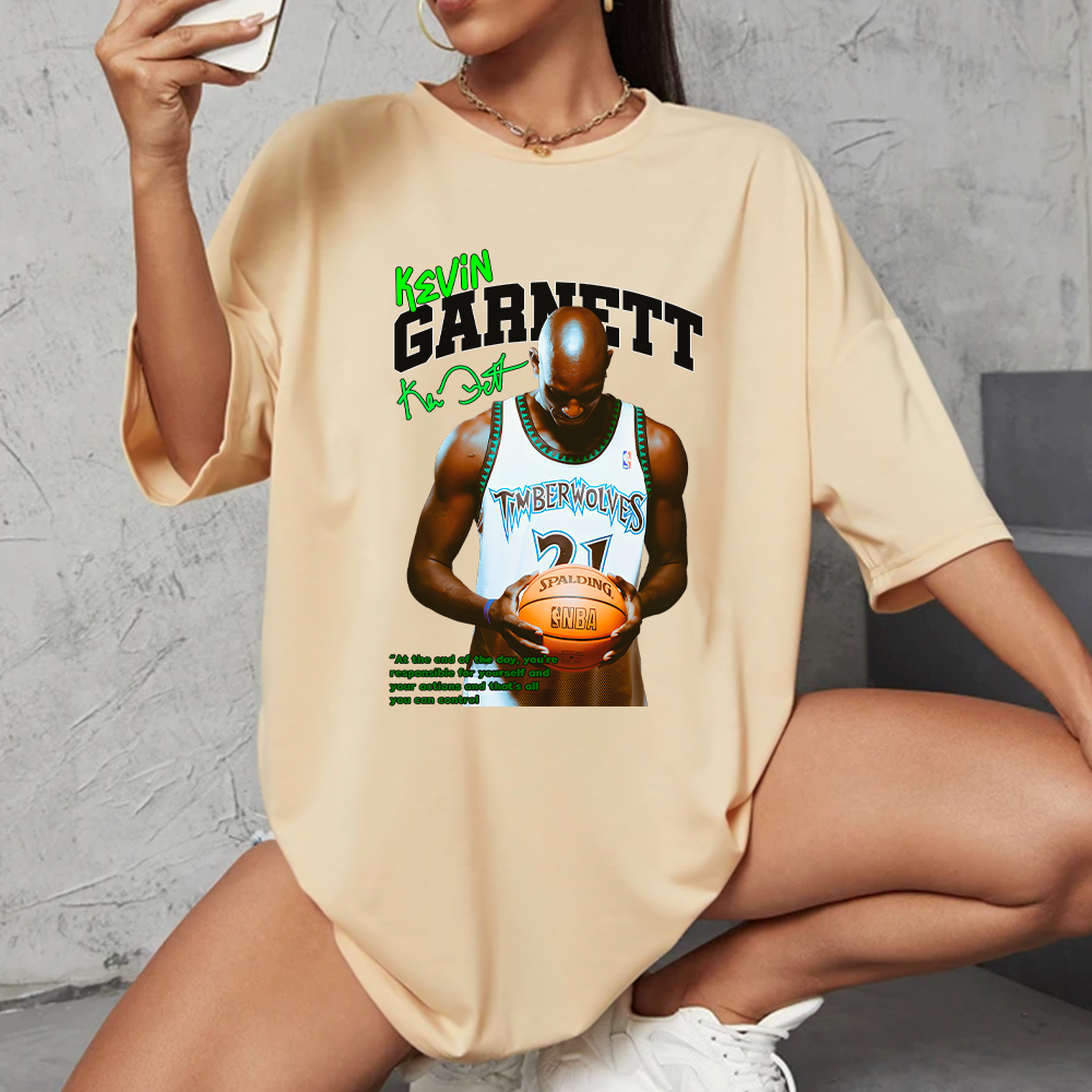 Camiseta Oversized Kevin Garnett NBA