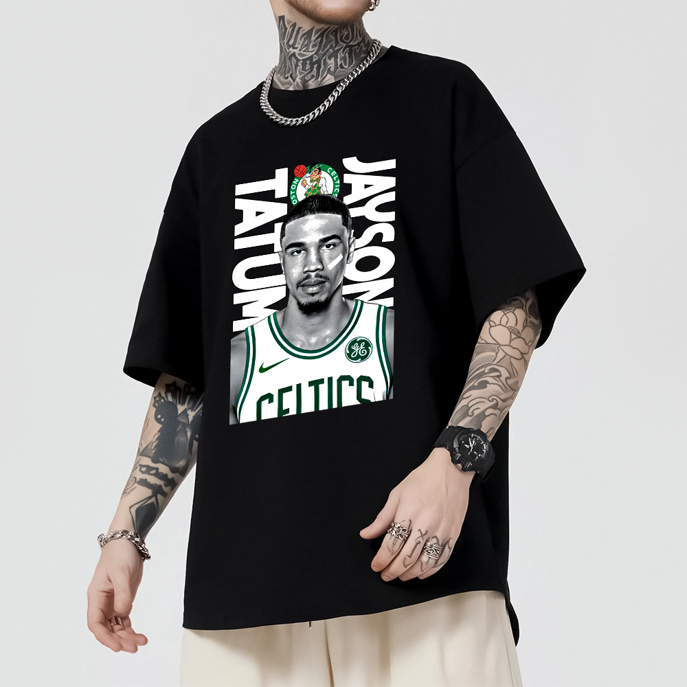 Camiseta Oversized Jayson Tatum Celtics NBA