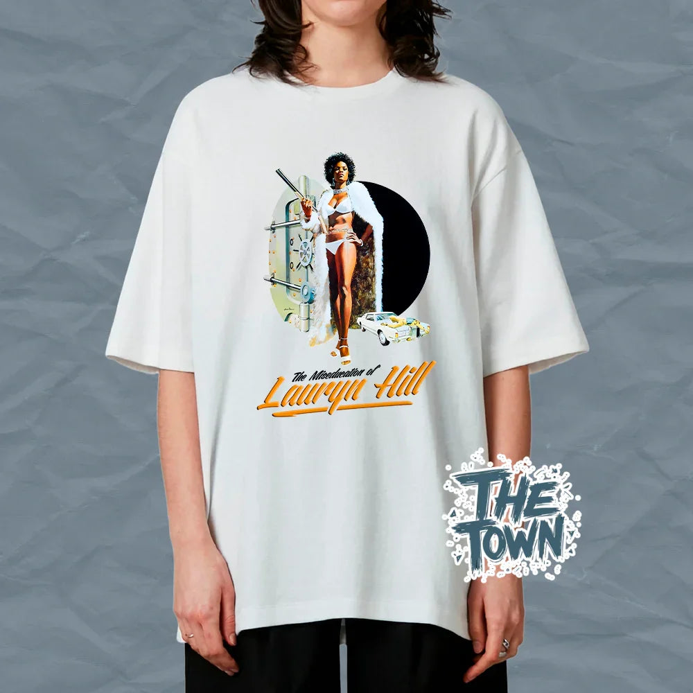 Camiseta Oversized Capa The Miseducation Of Lauryn Hill