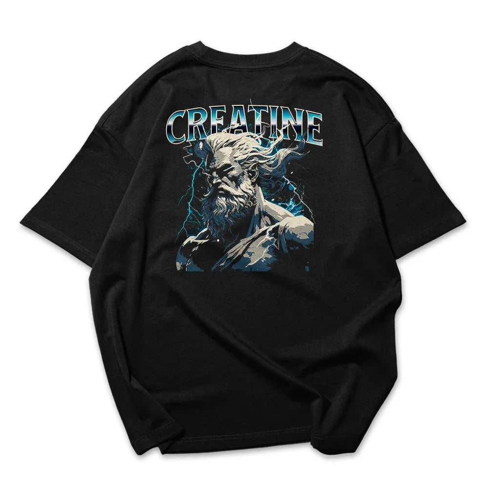Camiseta Oversized Creatine Zeus