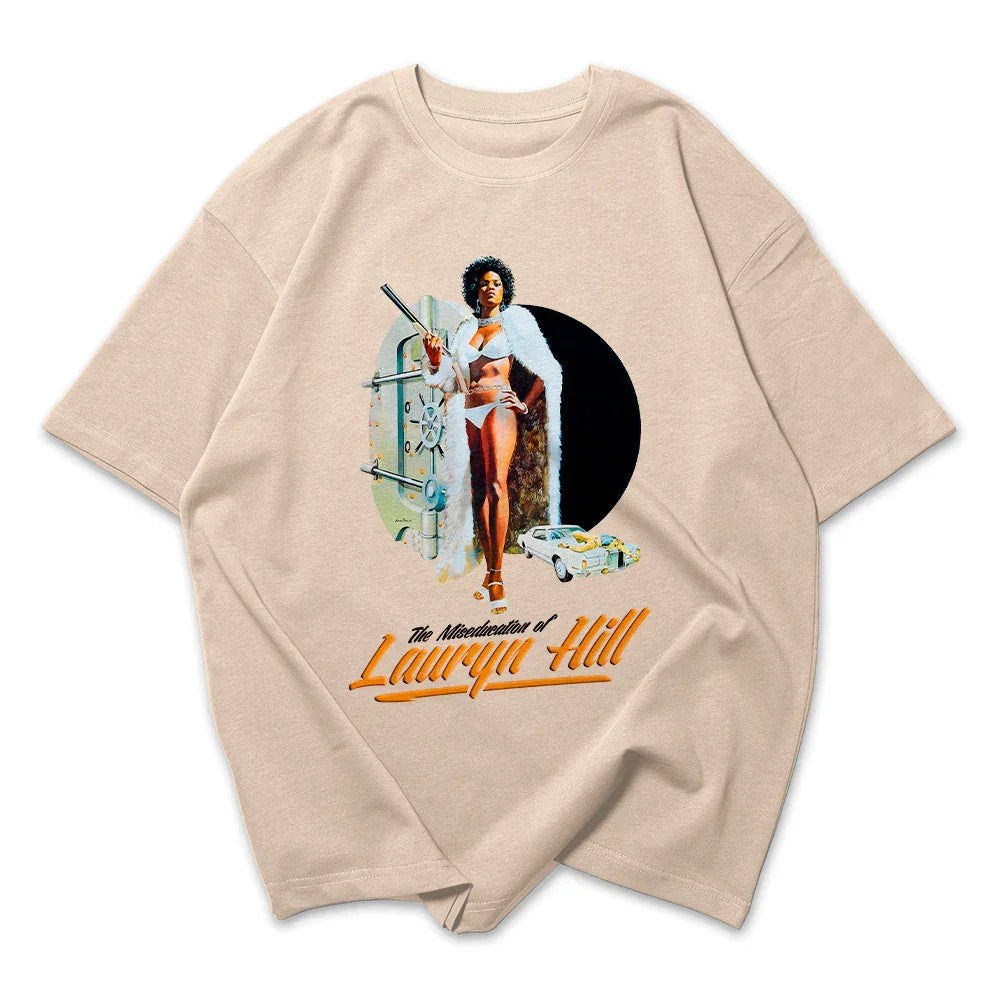 Camiseta Oversized Capa The Miseducation Of Lauryn Hill