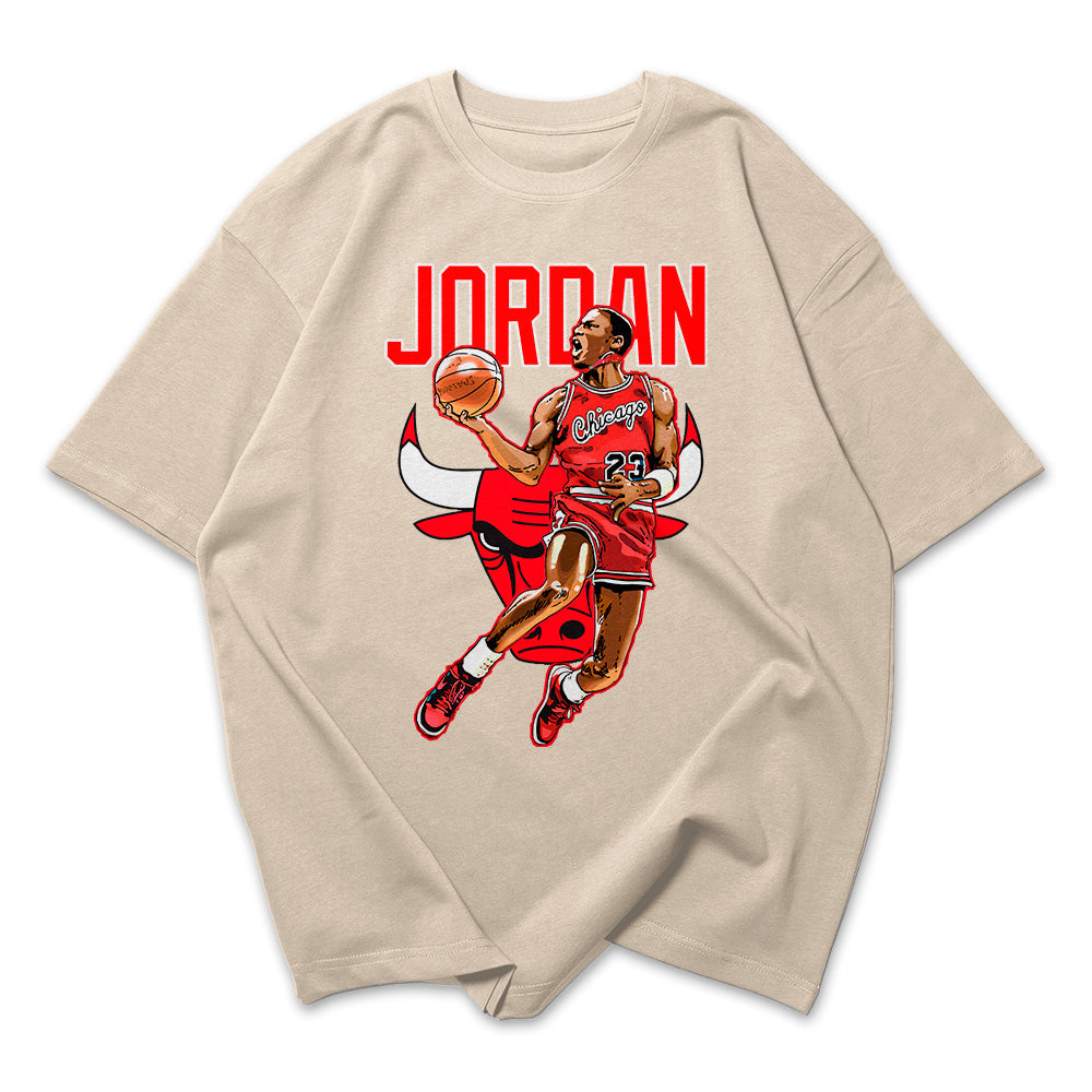 Camiseta Oversized Jordan Chicago NBA