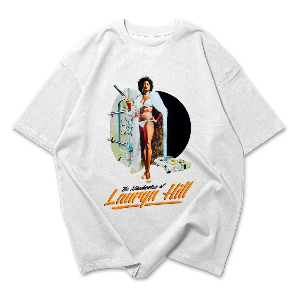 Camiseta Oversized Capa The Miseducation Of Lauryn Hill
