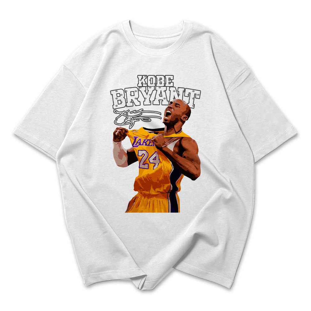 Camiseta Oversized Kobe Brayant Assinatura NBA