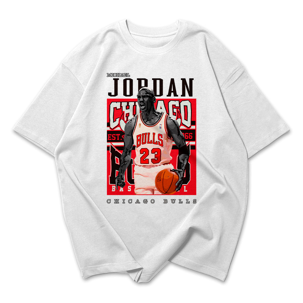 Camiseta Oversized Michael Jordan Chicago Bulls NBA