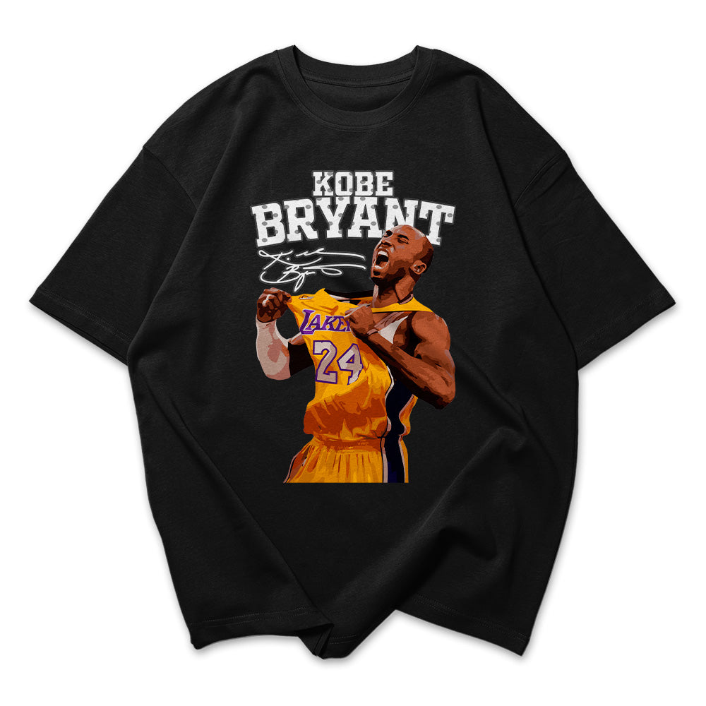 Camiseta Oversized Kobe Brayant Assinatura NBA