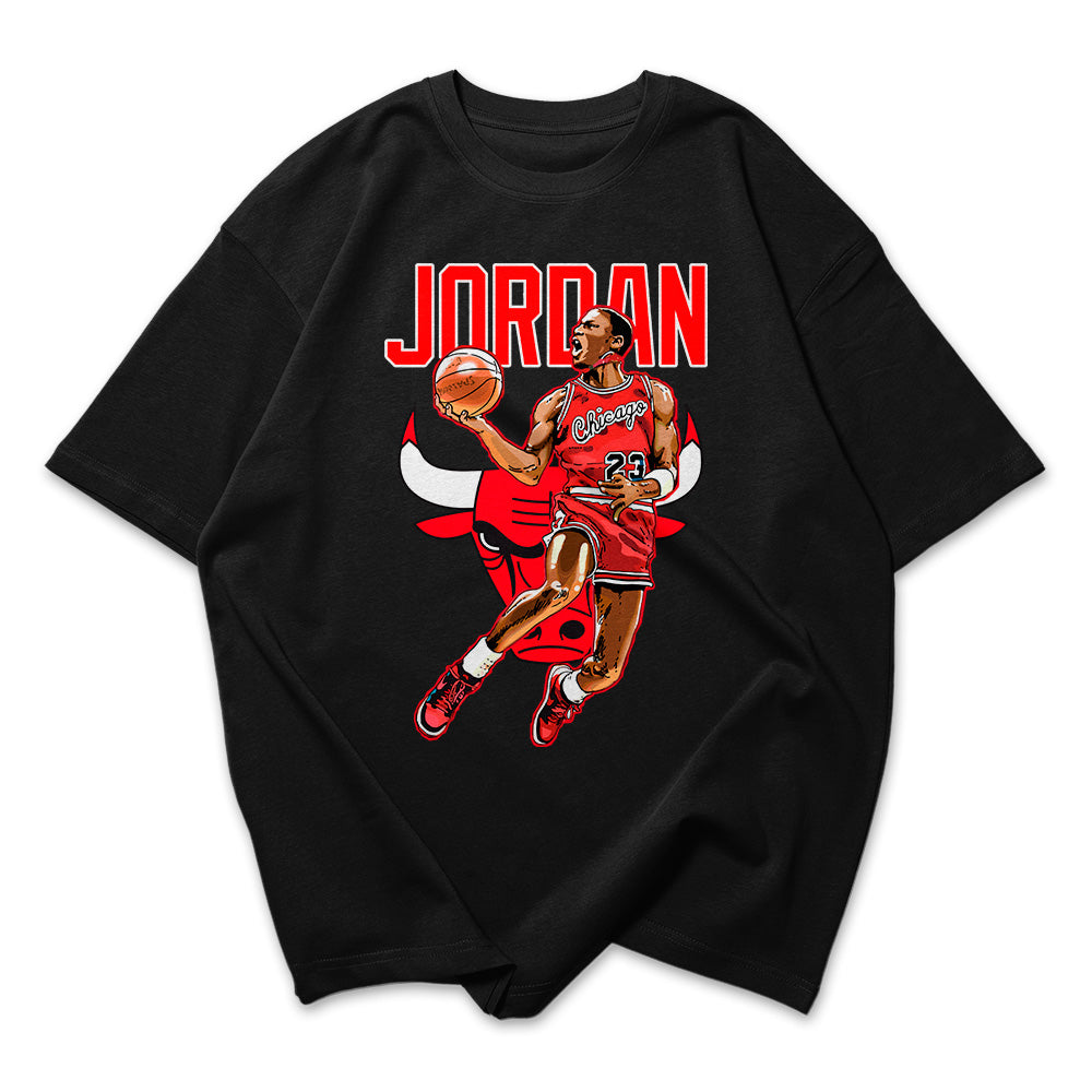 Camiseta Oversized Jordan Chicago NBA