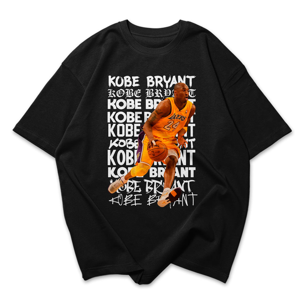 Camiseta Oversized Kobe Brayant Nomes NBA