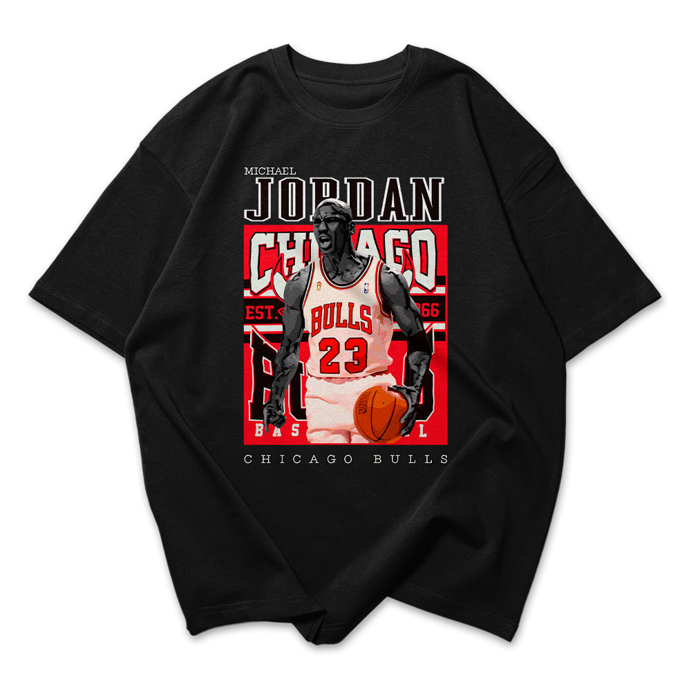 Camiseta Oversized Michael Jordan Chicago Bulls NBA