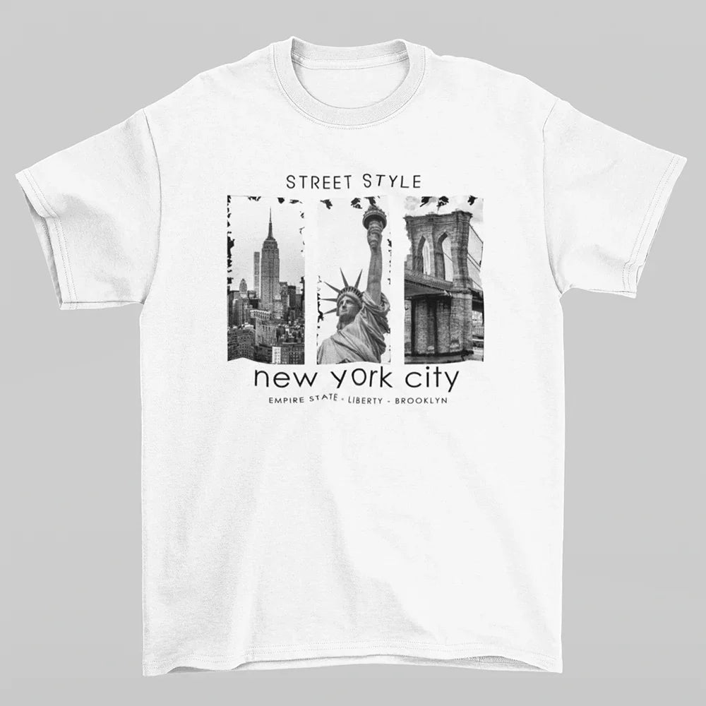 Camiseta Básica Unissex New York City