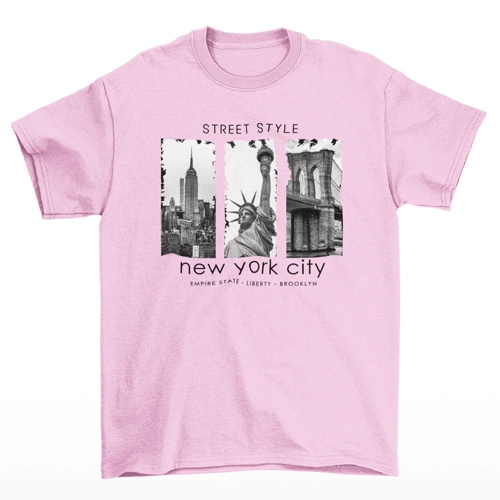 Camiseta Básica Unissex New York City