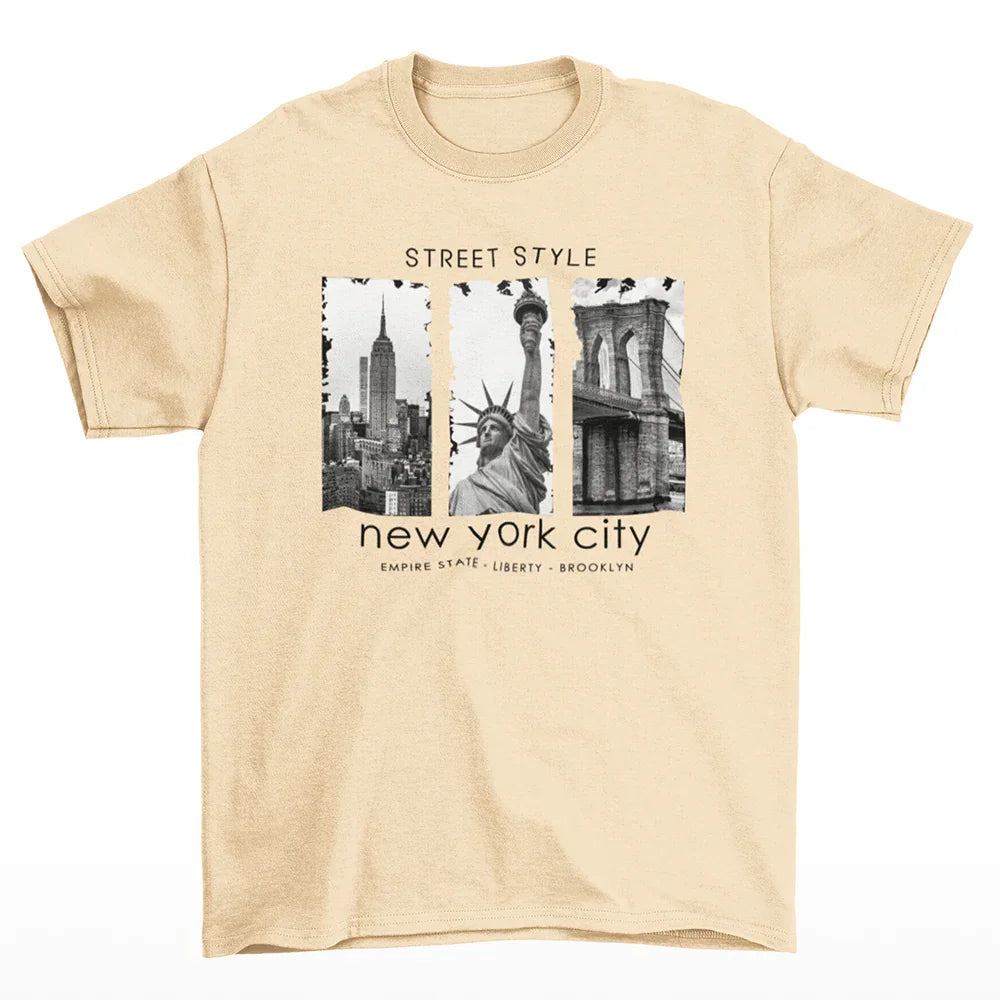 Camiseta Básica Unissex New York City