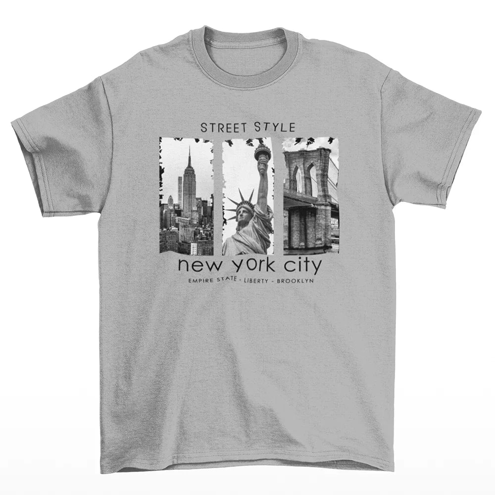 Camiseta Básica Unissex New York City